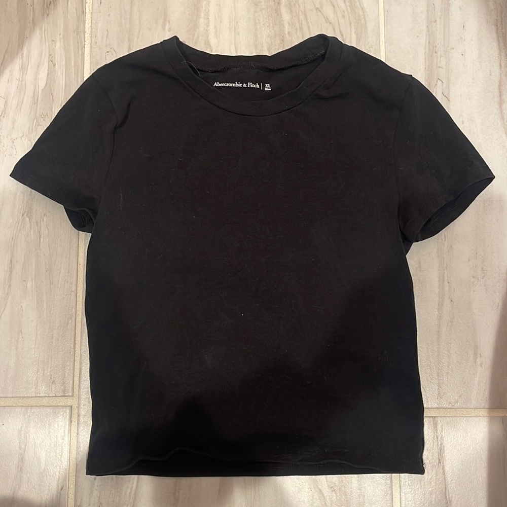 Abercrombie and Fitch basic black t shirt